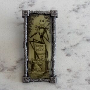 Disney Pin Jack Skellington & Zero Nightmare Before Christmas 2017